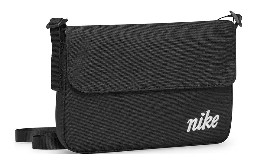 Nike Large Capacity Athleisure Casual Sports Shoulder Bag Messenger Bag Unisex Pure Black DQ5701-010