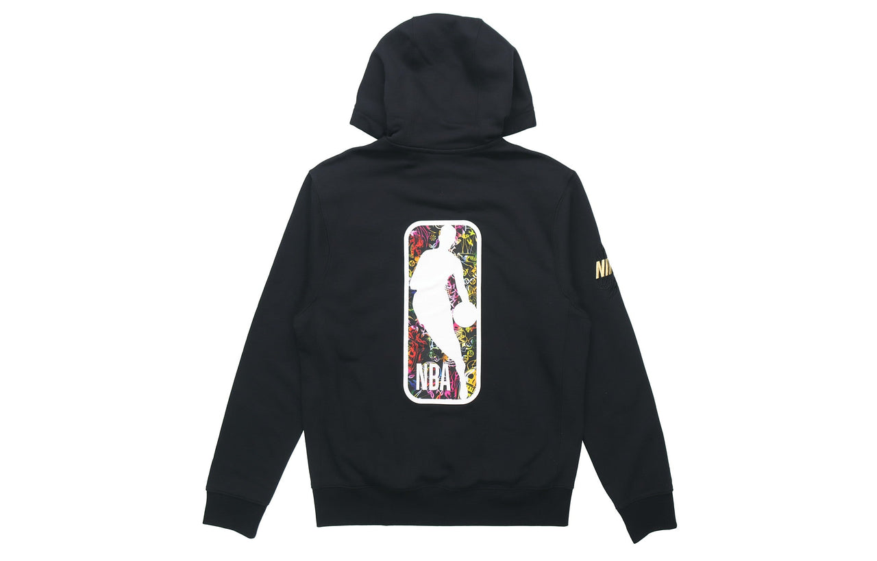 Nike Zipper Cardigan Casual Sports Fleece Lined Hooded Jacket Black CU8094-010