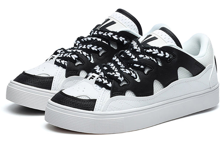 (WMNS) FILA FUSION Casper Skate Shoes 'White Black' T12W135109FWB