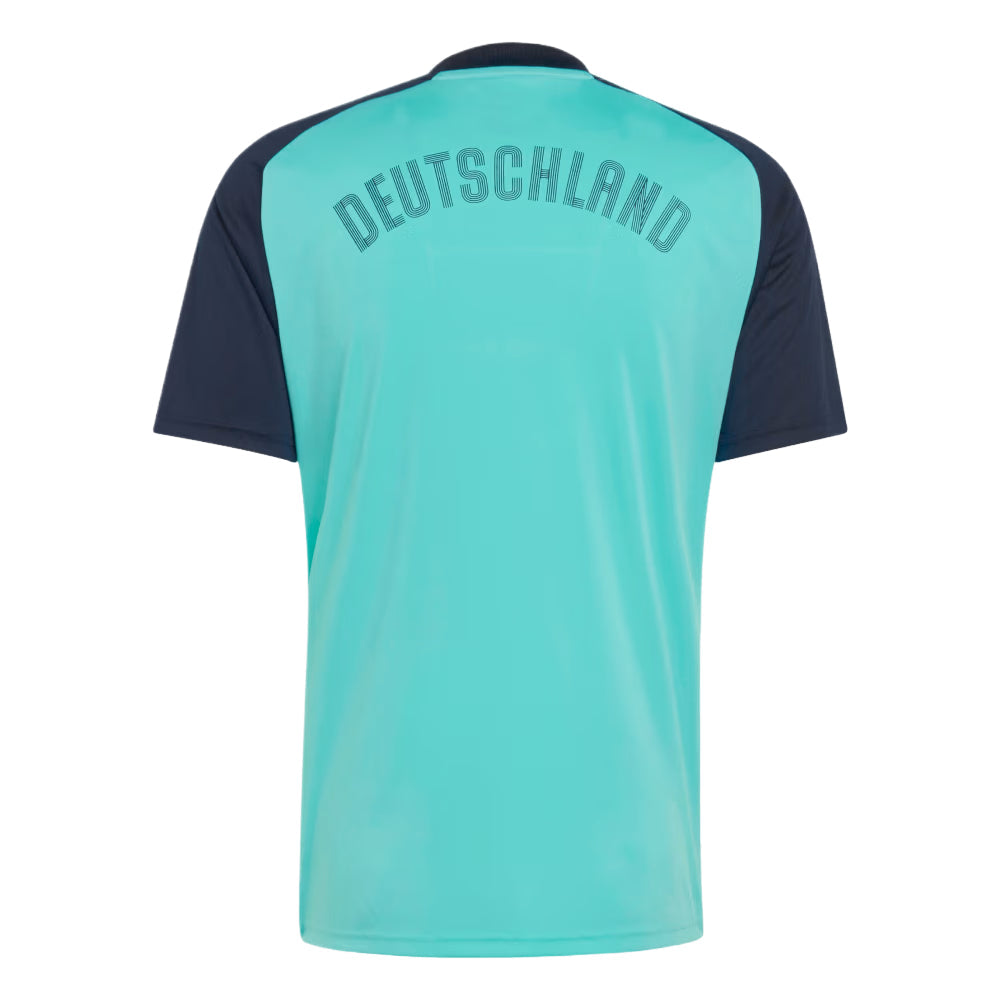 adidas Germany 26 Away Pre Match Jersey Asia Sizing 'Flash Aqua' JZ4578
