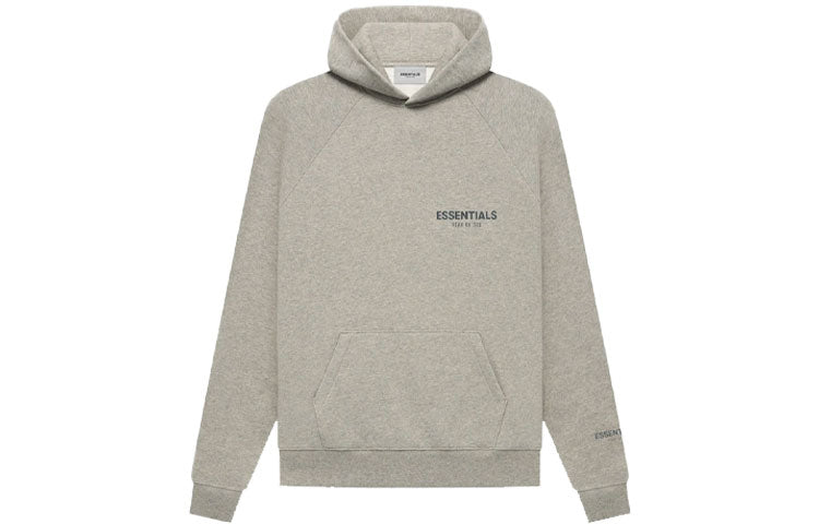 Fear of God Essentials FW21 Hoodie 'Dark Heather Oatmeal' FOG-FW21-158
