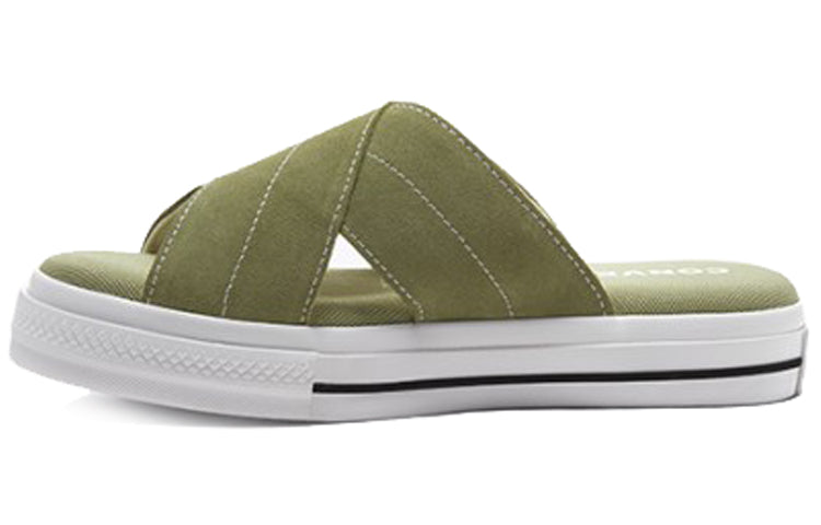 (WMNS) Converse One Star Slip Sandal Thick Sole Retro Low Top Sports Slippers 567723C
