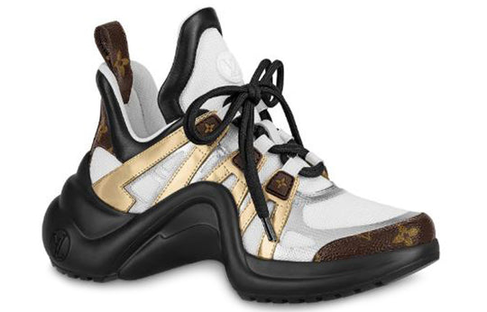 (WMNS) LOL x LOUIS VUITTON Archlight Calfskin Black/White/Gold 1A7ROA