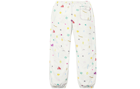 Supreme SS19 Deep Space Skate Pant Casual Pants Unisex White SUP-SS19-10293