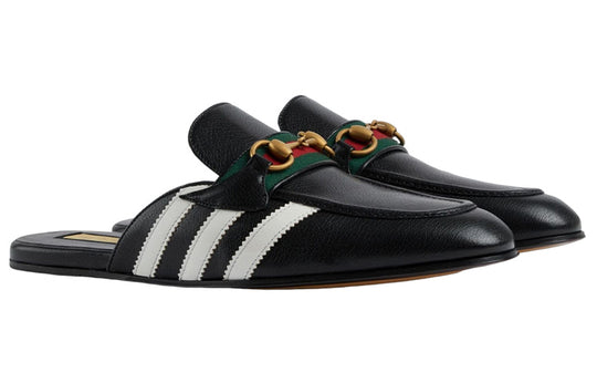 adidas X Gucci Slipper With Horsebit 'Black' 721481-AAA71-1090