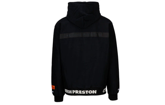 HERON PRESTON Unisex Logo Sweatshirt Black HMBB004S196330431010
