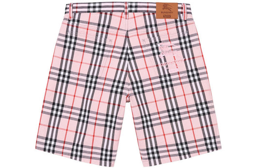 Supreme SS22 Week 3 x Burberry Denim Short Logo SUP-SS22-160