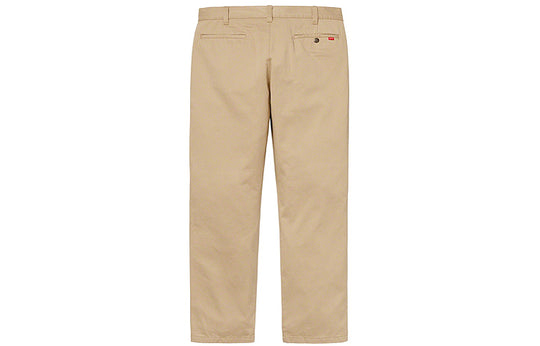 Supreme FW19 Week 1 Work Pant Long Pants Unisex Khaki SUP-FW19-133