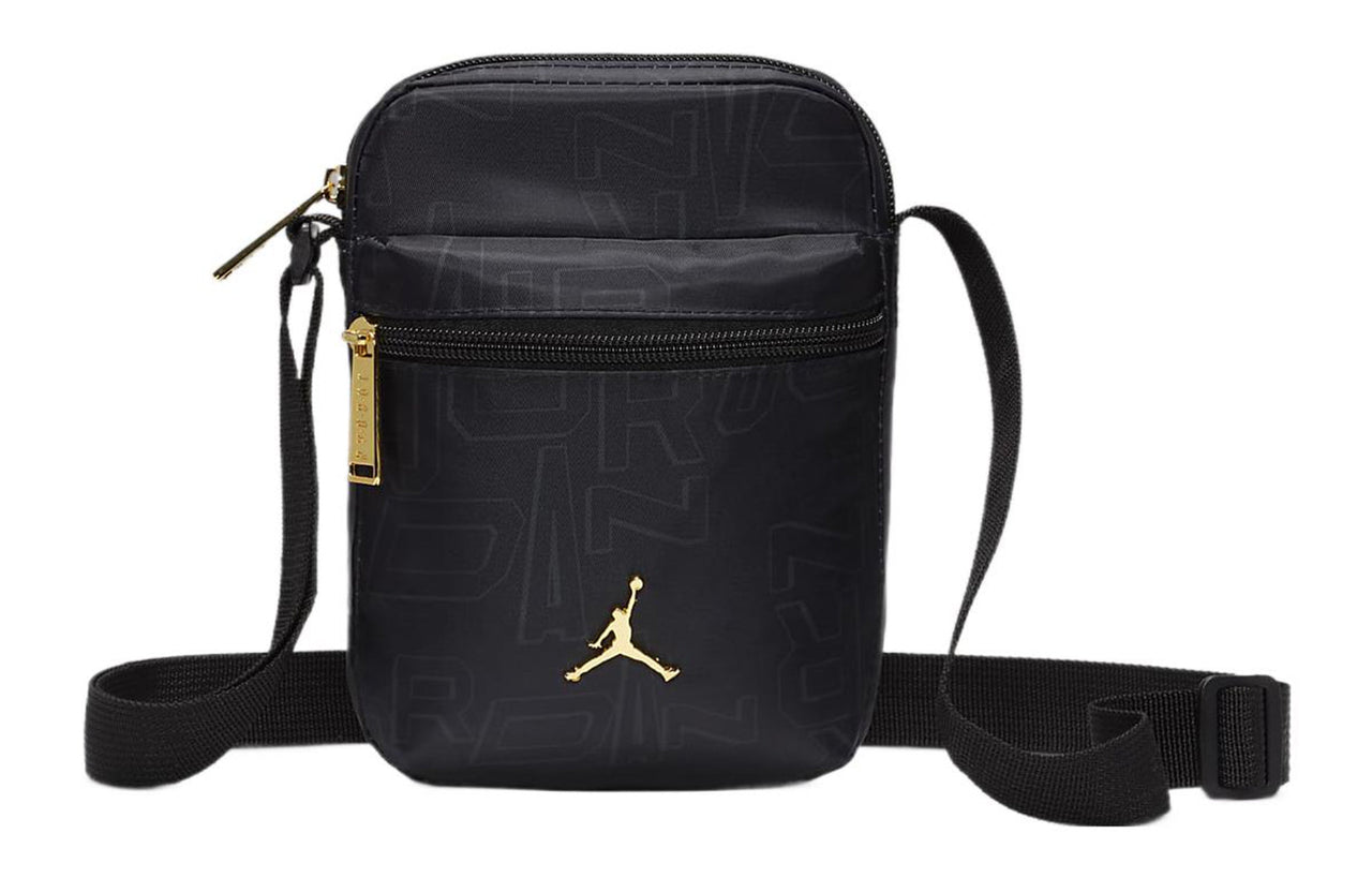 (WMNS) Air Jordan Black and Gold Festival Bag 'Black Gold' FV5743-010