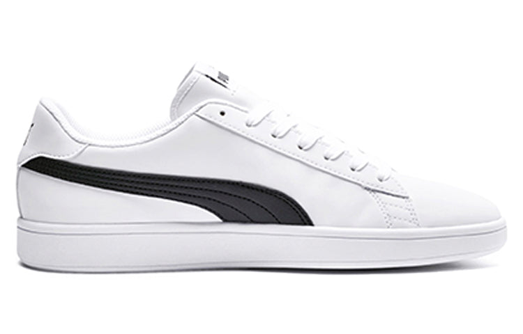 PUMA Smash V2 Buck Casual Board Shoes Black/White 365160-07