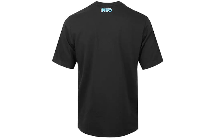 Men's adidas neo Donald Duck Sports Short Sleeve Black T-Shirt GJ5647