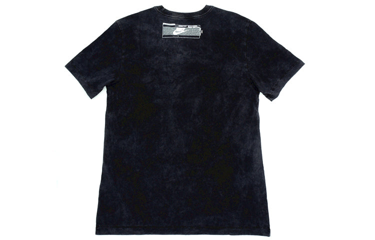 Nike Basketball Printing Pattern Short Sleeve Black CD1297-010