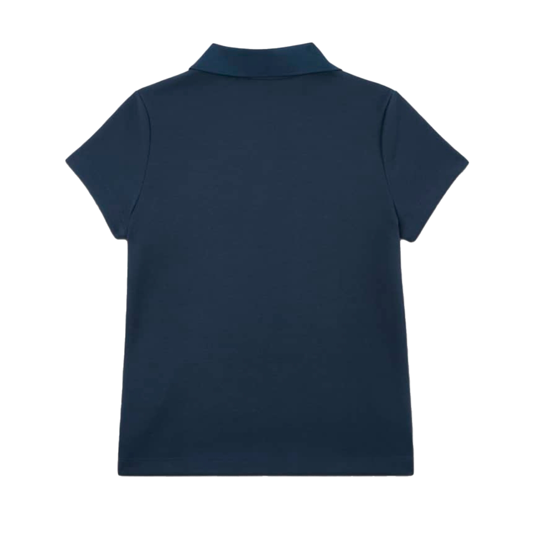 (WMNS) Nike Women by YOON Short Sleeve Polo Shirt Asia Sizing 'Armoury Navy' FZ0277-478