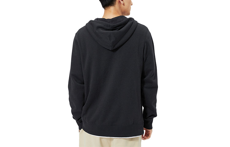 New Balance Men's New Balance Logo Sports Zipper Black MJ03907-BK