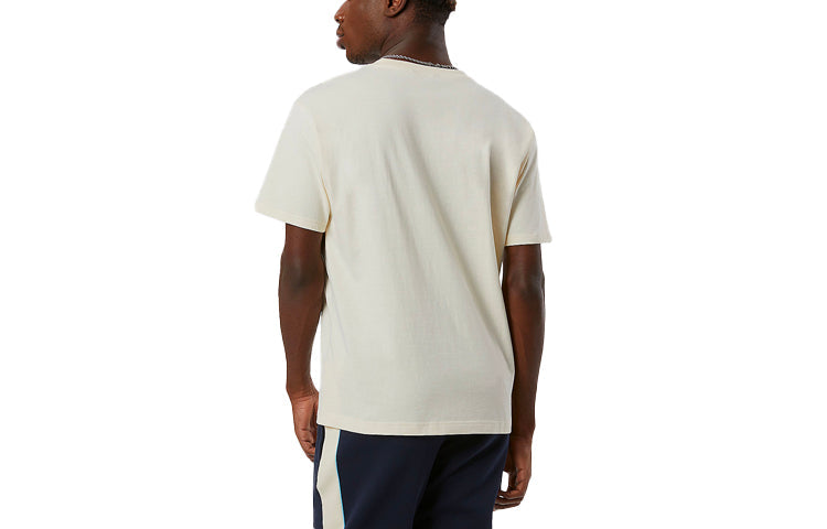 New Balance Men's New Balance x Rich Paul Crossover Logo Printing Round Neck Pullover Short Sleeve Creamy White MT13923-MCU