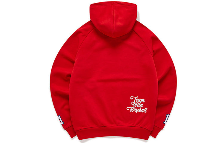 (WMNS) Fila FUSION Sports Pullover Hoodie Red T11W112205F-RD