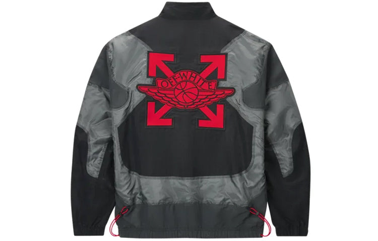 Air Jordan x Off-White Woven Jacket 'Black' CV0550-010