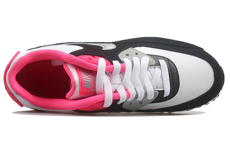 (GS) Nike Air Max 90 2007 'White Black Pink' 345017-122