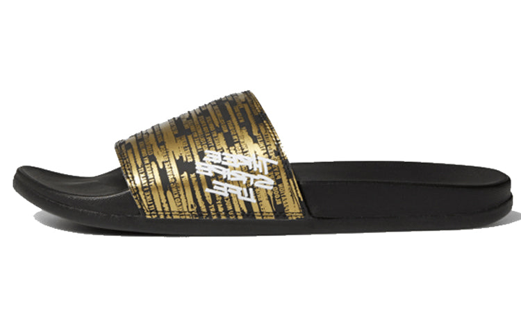 adidas Adilette Comfort Black Gold Slippers 'Black Gold' EG7793