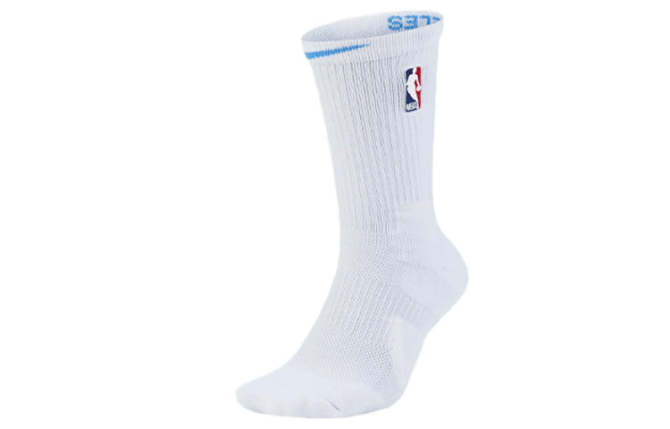 Nike NBA Los Angeles Lakers City Version Sports Socks Couple Style One Pair White CK8827-100