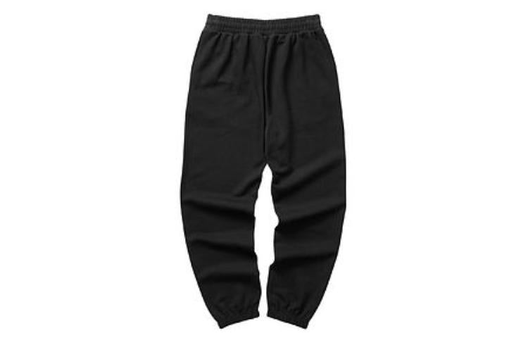 (WMNS) Skechers Letter Printed Tapered Casual Pant 'Black' L322W049