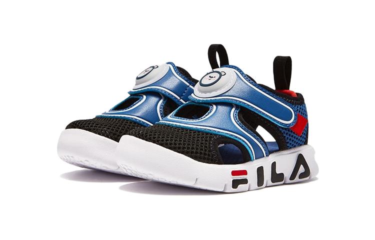 (TD) FILA Sportswear Sandals 'Blue Black White' K13B322803FBF