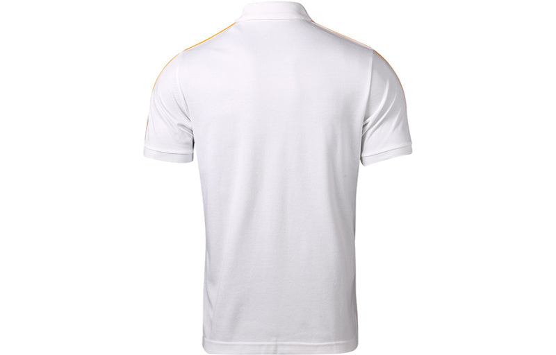 adidas 21-22 Season Real Madrid Athleisure Casual Sports Soccer/Football Short Sleeve polo White GR4242