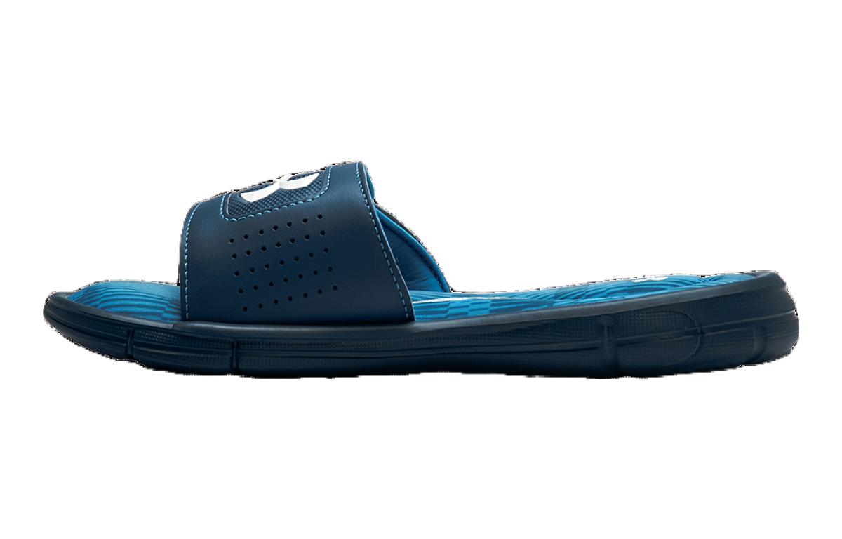 (GS) Under Armour UA Ignite Fleet Slides 'Teal' 3021310-400