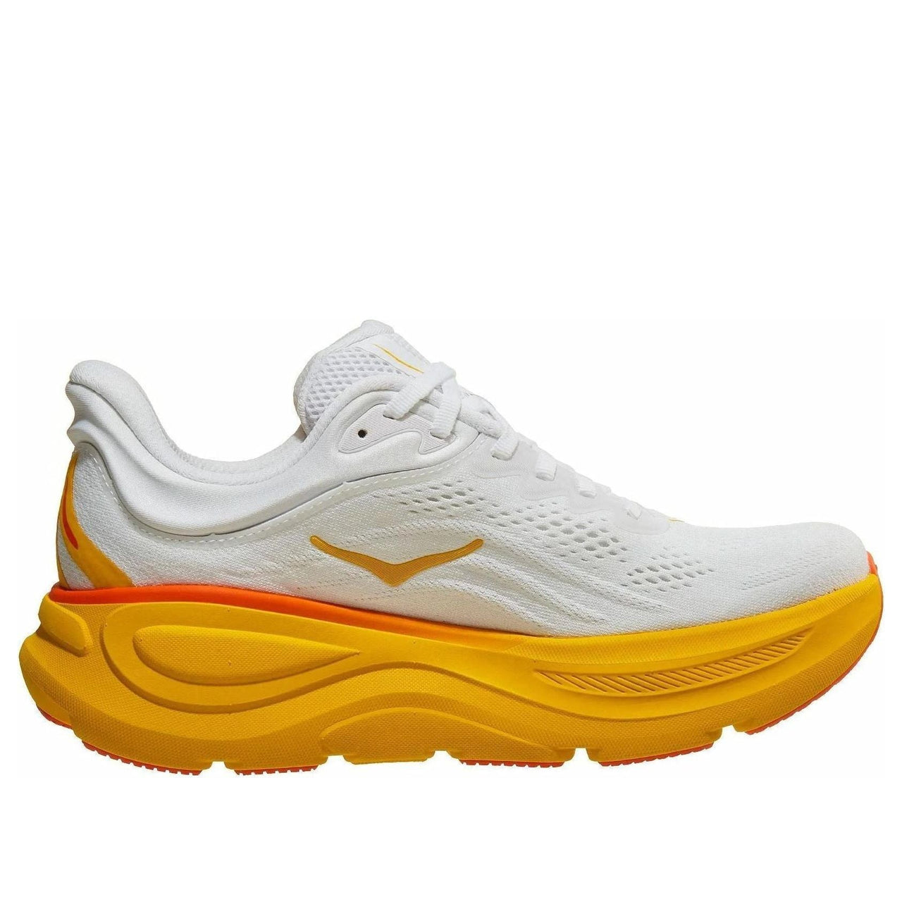 (WMNS) HOKA ONE ONE Bondi 9 'White Orange' 1162012-FNF
