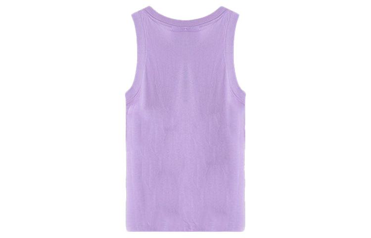 adidas originals Large Logo Sleeveless Vest Purple DV1507