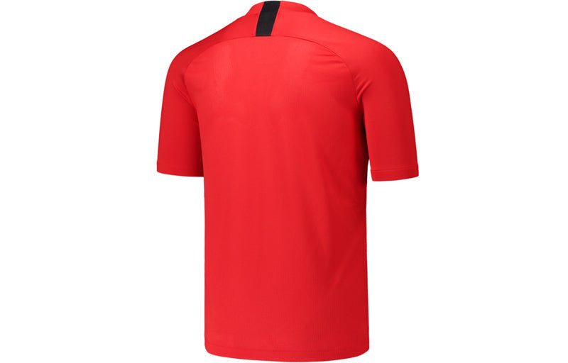 Men's Nike Paris Saint-Germain 19-20 Season Greater Paris Tournament Training Short Sleeve Red T-Shirt AO5147-660