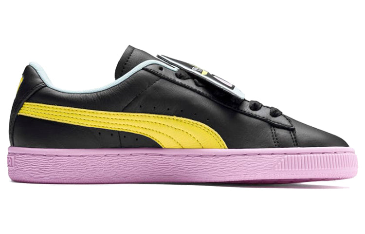 (WMNS) PUMA Basket Badge TZ 'Blazing Yellow' 369455-01