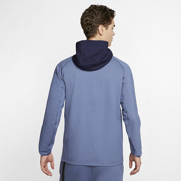 Nike NSW Sportswear Tech Full-Zip Hoodie 'Diffused Blue' CJ4277-491