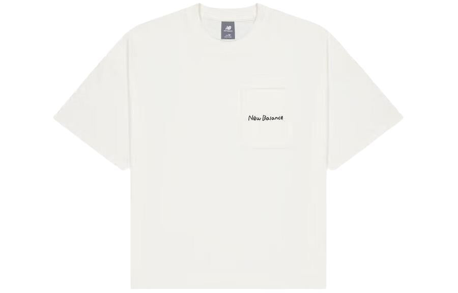 (WMNS) New Balance Running Graphic T-Shirt Asia Sizing 'White' AWT42319-CIC