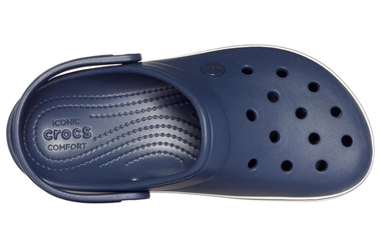 (WMNS) Crocs Beach Deep Blue Sandals 205434-462