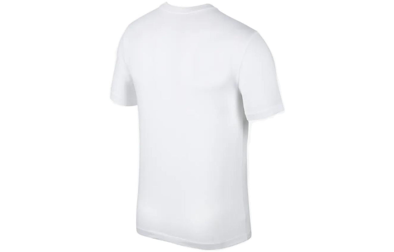 Air Jordan Photo Print Short Sleeved T White BV5459-100