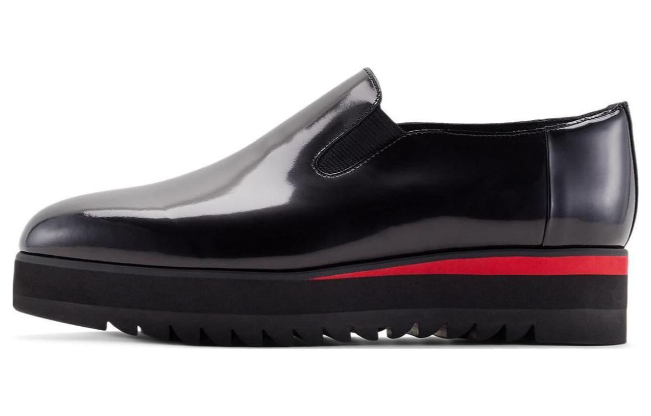 (WMNS) Onitsuka Tiger Slip-on 'Black Red' 1182A291-004