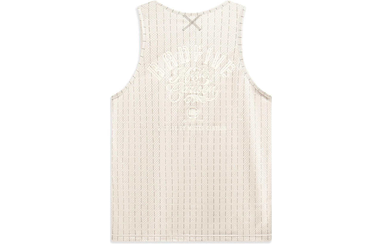Li-Ning x Mitchell & Ness BadFive Graphic Basketball Jersey 'Grey' AAYT047-7