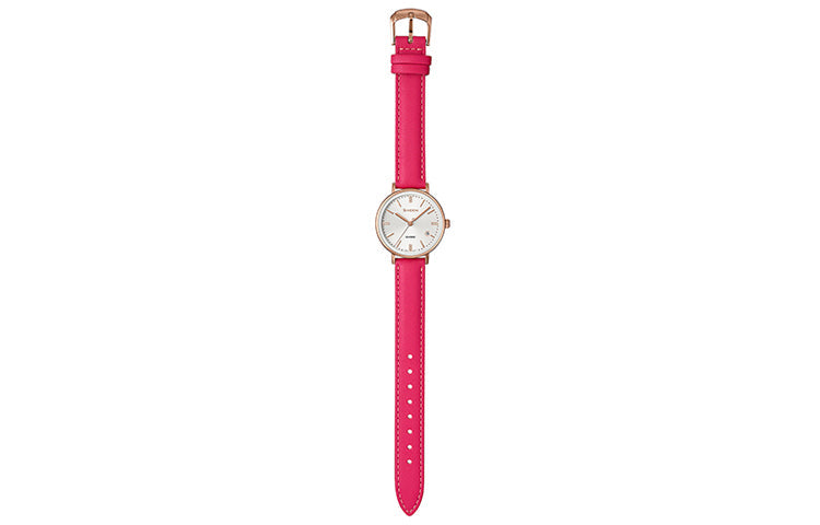 CASIO SHEEN Limited Edition Quartz Waterproof Sapphire Crystal Rose Red Analog SHE-4048LTD-7A