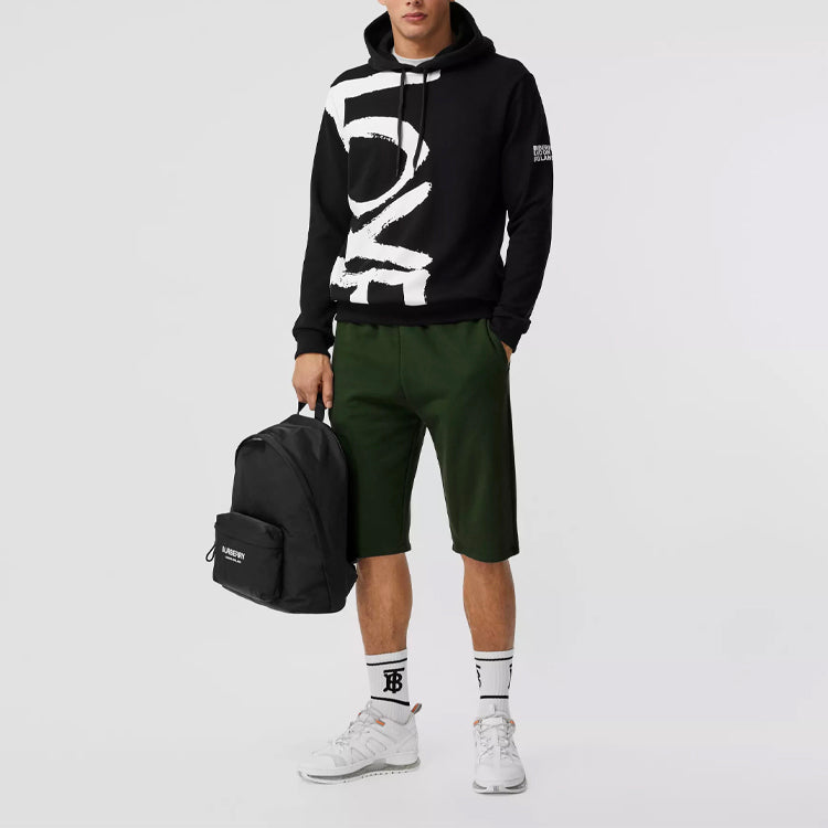 Burberry SS21 Letter Printing Logo Male Black 80375811