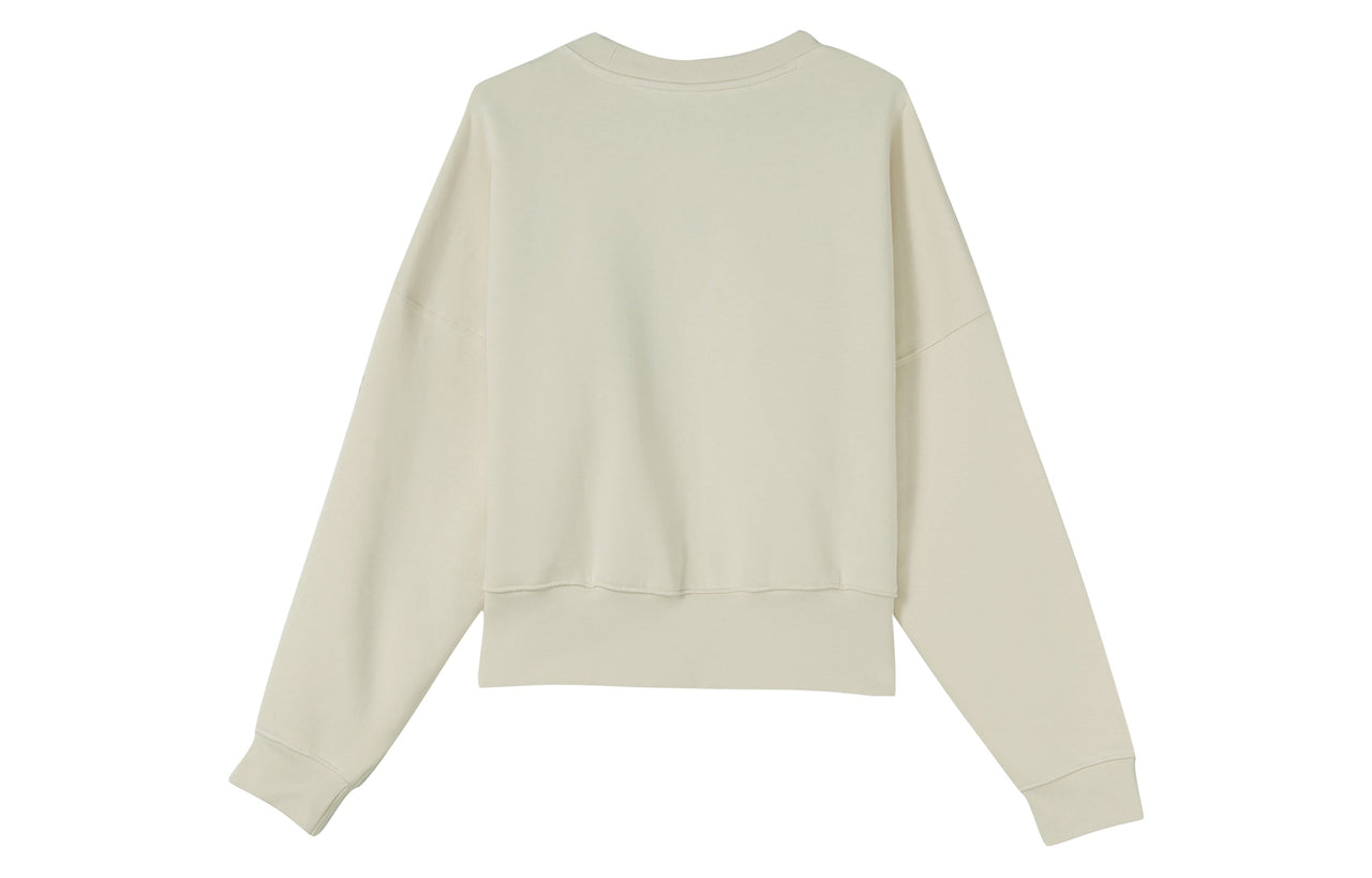 (WMNS) adidas Adicolor Sweaters Asia Sizing 'Beige' H40022