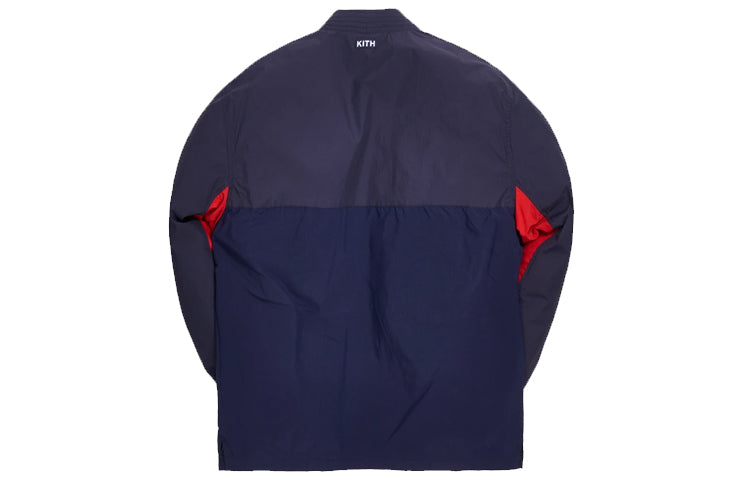 KITH Nylon Kimono Blazer Cardigan Jacket Unisex Navy Blue KH1219-102