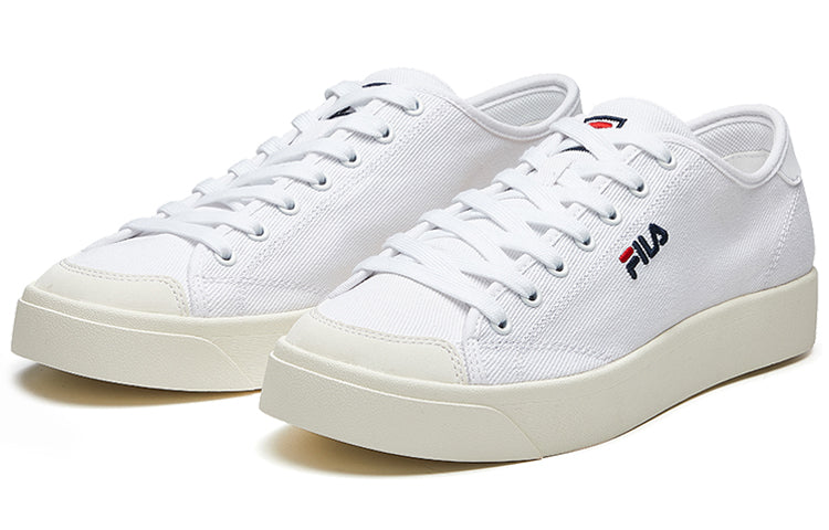 (WMNS) FILA CLASSIC KICKS classic canvas shoes white F12W014414FWT