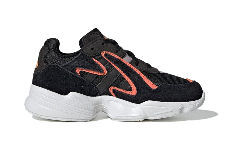 (PS) adidas Yung-96 Chasm Shoes 'Core Black Semi Coral' EE7556