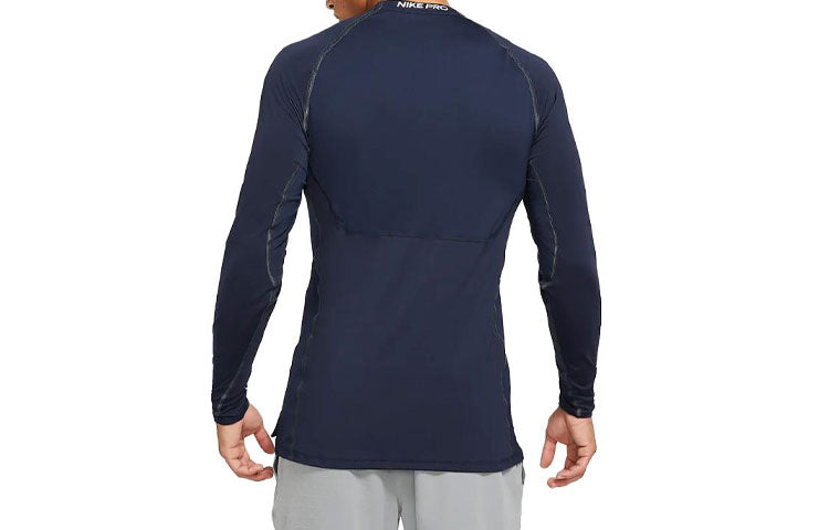 Nike Pro Dri-FIT Slim Fit Long-Sleeve Top 'Obsidian' DD1980-451