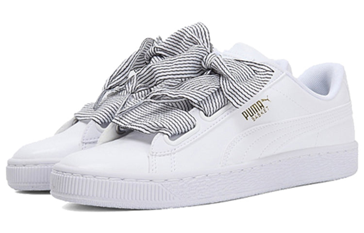 (WMNS) PUMA Basket Heart 'PUMA White' 365198-03