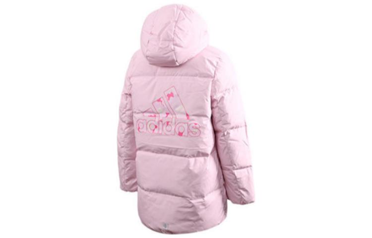 (PS) adidas Badge of Sport Long Length Down Jackets 'Pink' HM9667