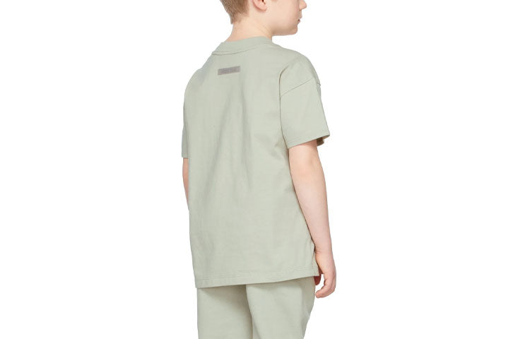 (GS) Fear of God Essentials FW21 Green/Concrete T-Shirt FOG-FW21-138