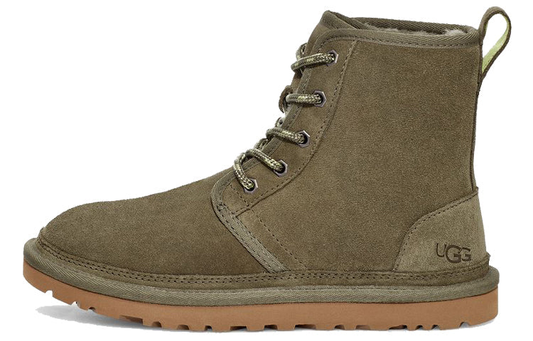 (WMNS) UGG Neumel High Black 'Army Green' 1120728-BTOL