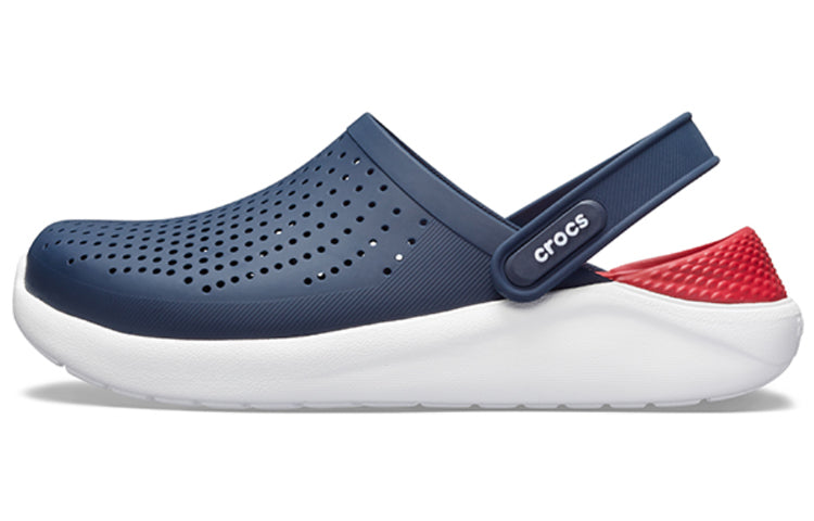 Crocs LiteRide Shoe Beach Sandals Unisex Blue Red 204592-4CC